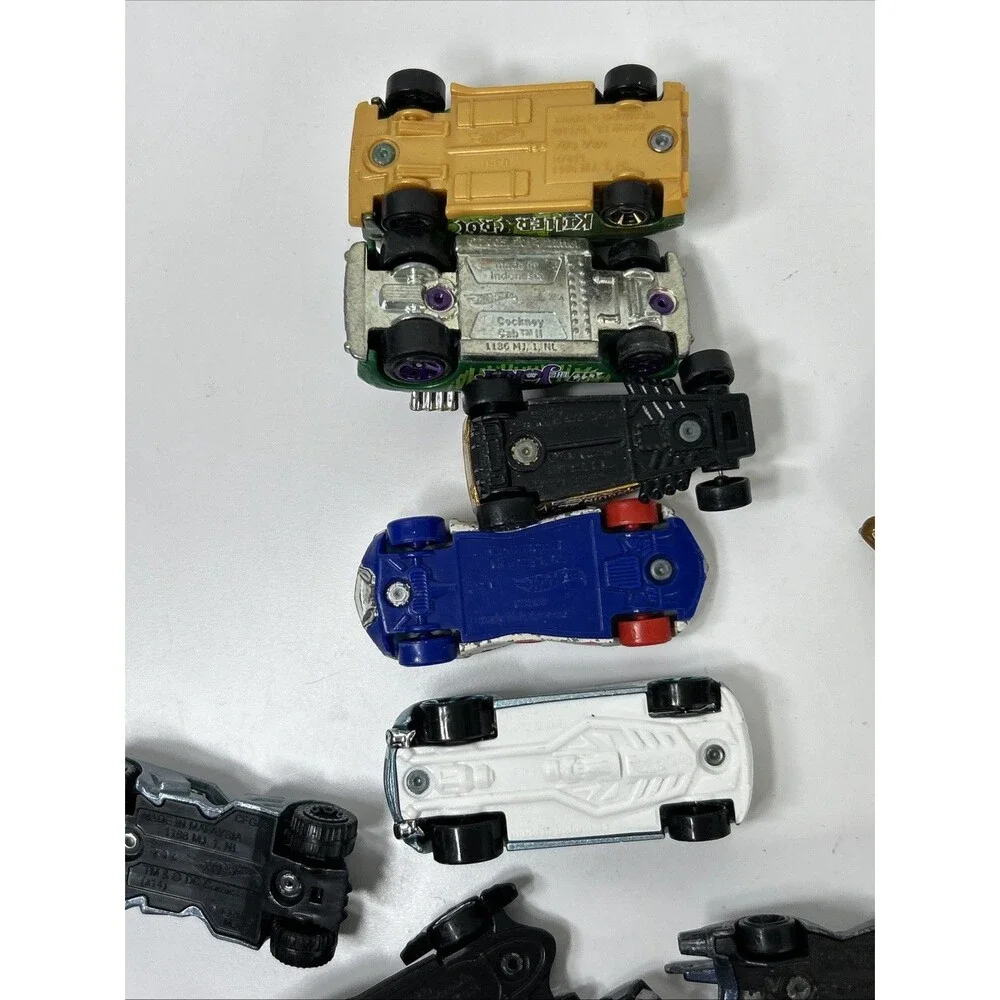 Hot Wheels Batman Batmobile Lot Joker Harley Quinn Joker Mr. Freeze Penguin